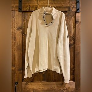 Ruff Hewn‎ four snap, pullover men’s sweater size XXL